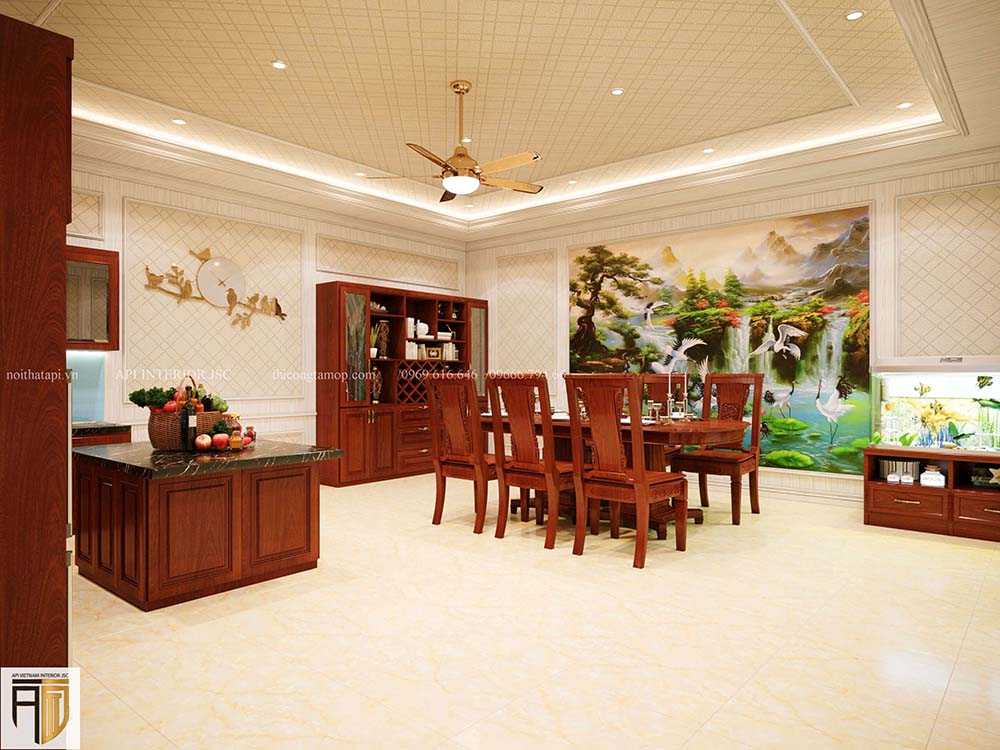 ốp tường nhựa phòng bếp